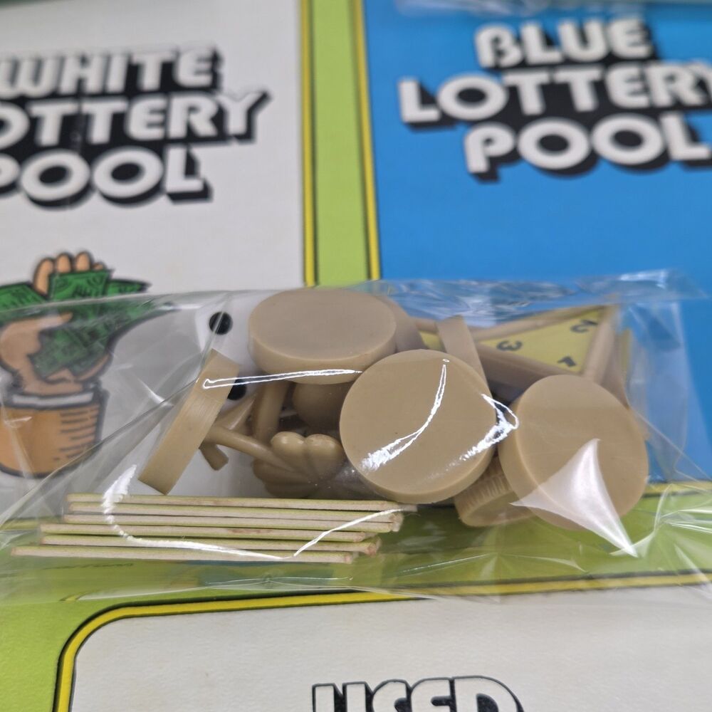Vintage 1977 The Winning Ticket Home Lottery Board Game Ideal Complete Nice - Picture 15 of 16